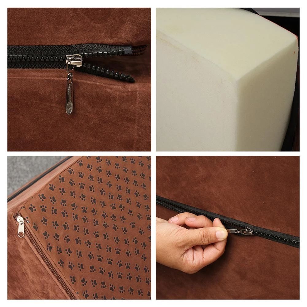 Escalera de espuma lavable para perros pequeños