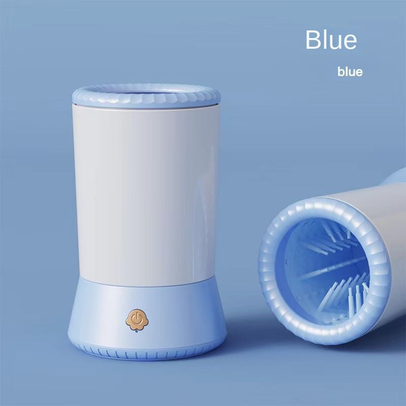 Baño automático para limpiar las patas de perros – Azul y blanco