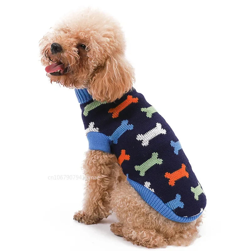 Jersey de punto para perro y gato, cálido para invierno