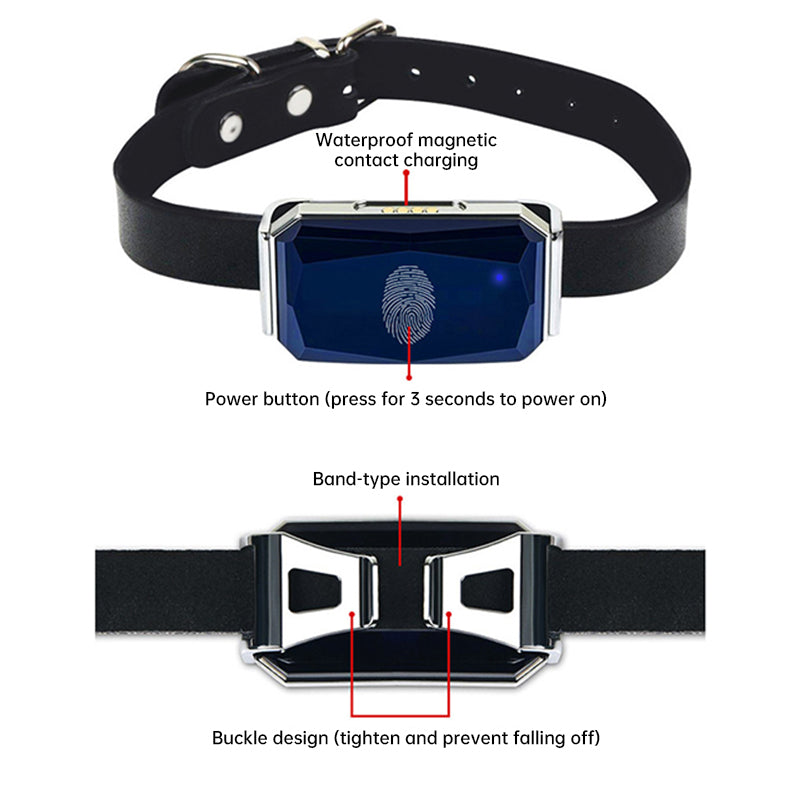 Localizador GPS para perros y gatos con collar