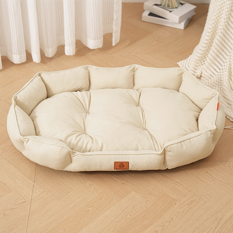 Cama ovalada para perros medianos y grandes