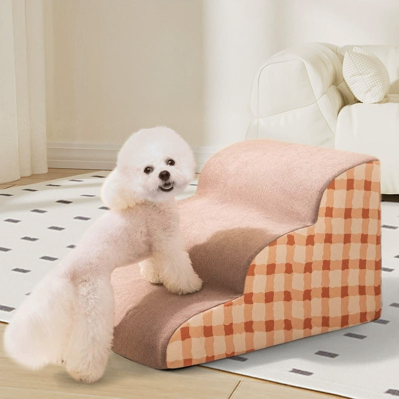 Escalera y rampa antideslizante para mascotas