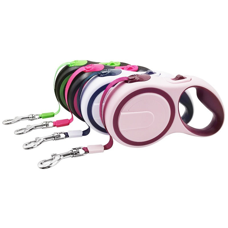 Correa extensible automática para perros de 3, 5 y 8 metros
