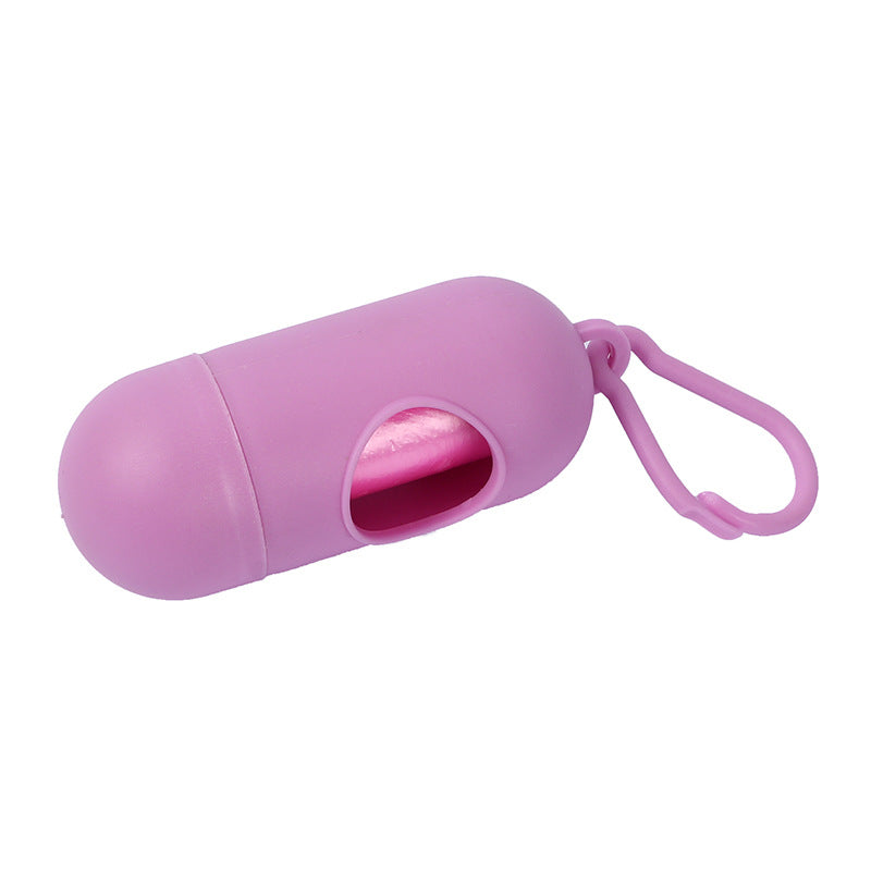 Cápsula dispensadora para bolsas de excrementos