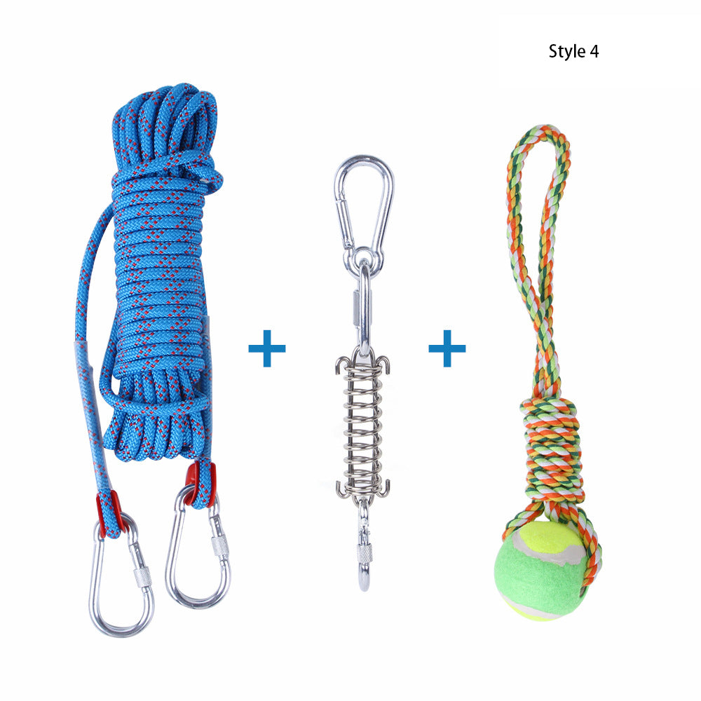 Juguete colgante con muelle y cuerda para perros – Estilo 4
