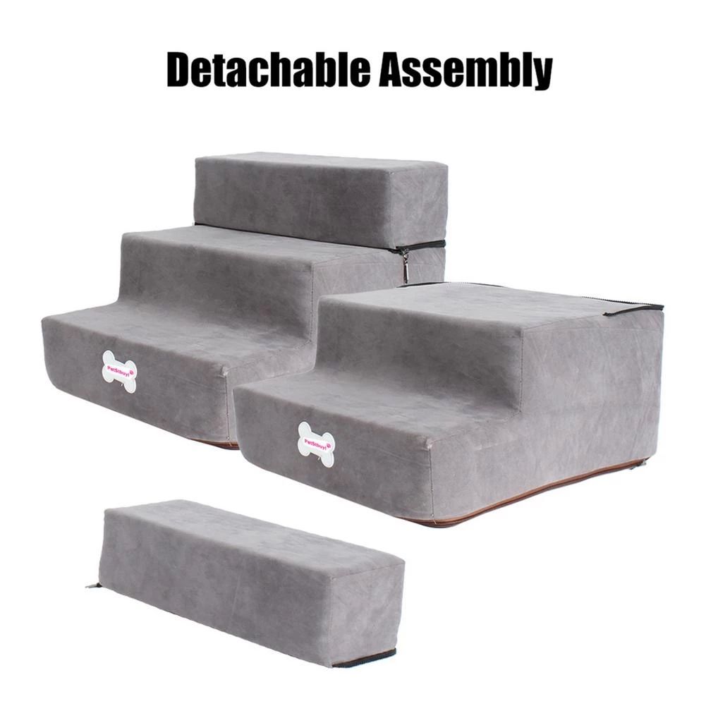 Escalera de espuma lavable para perros pequeños