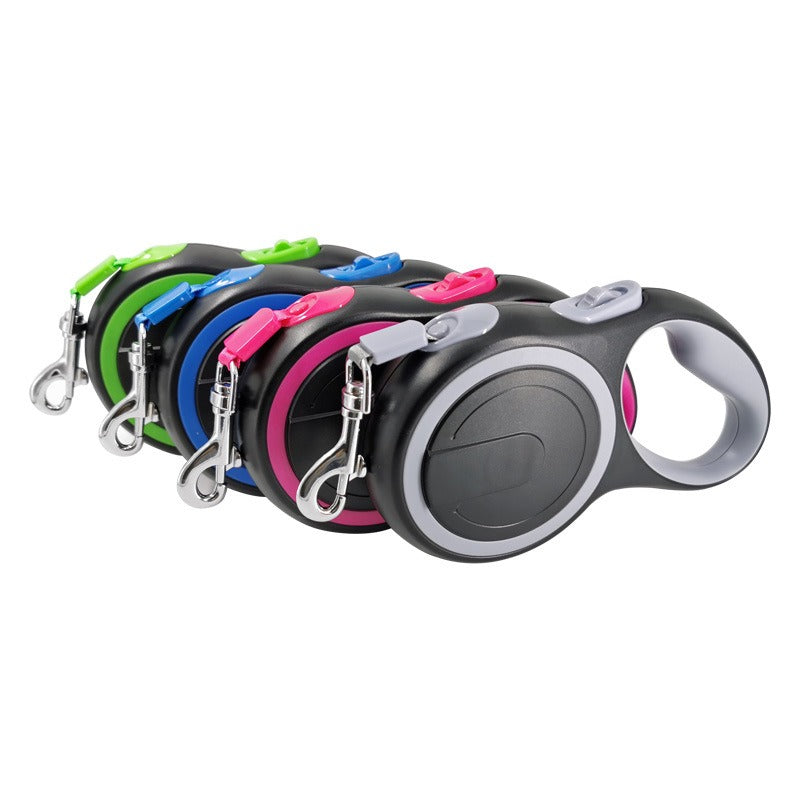 Correa extensible automática para perros de 3, 5 y 8 metros