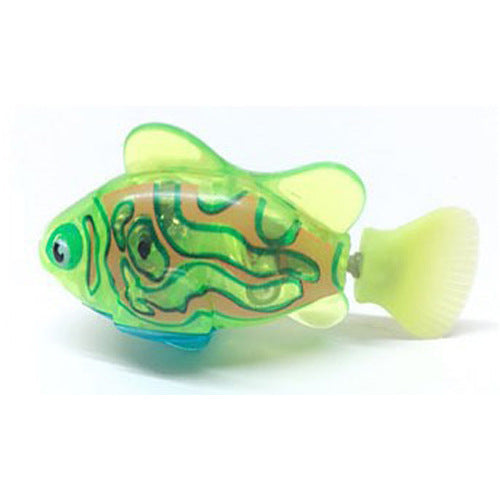 Pez robótico luminoso para jugar en el agua – Verde flúor