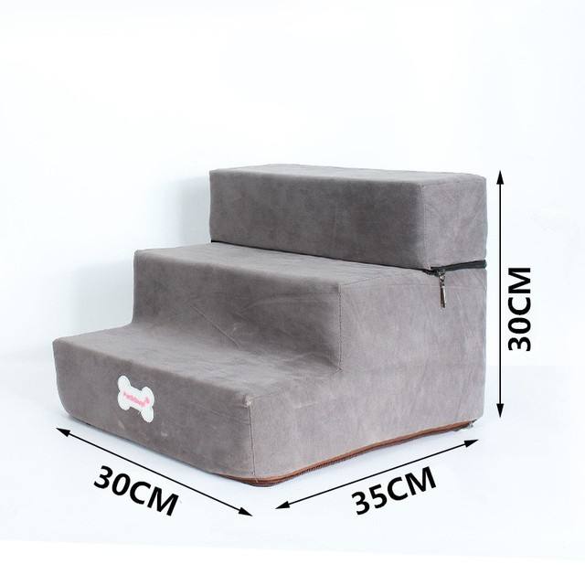 Escalera de espuma lavable para perros pequeños