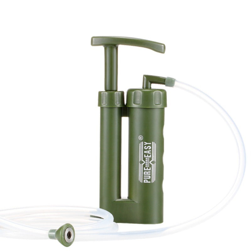 Purificador de agua portátil con bomba