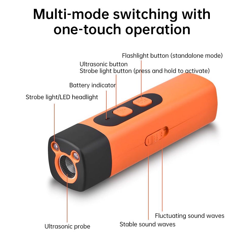 Dispositivo ultrasónico recargable para adiestrar perros, foto 4 de 7