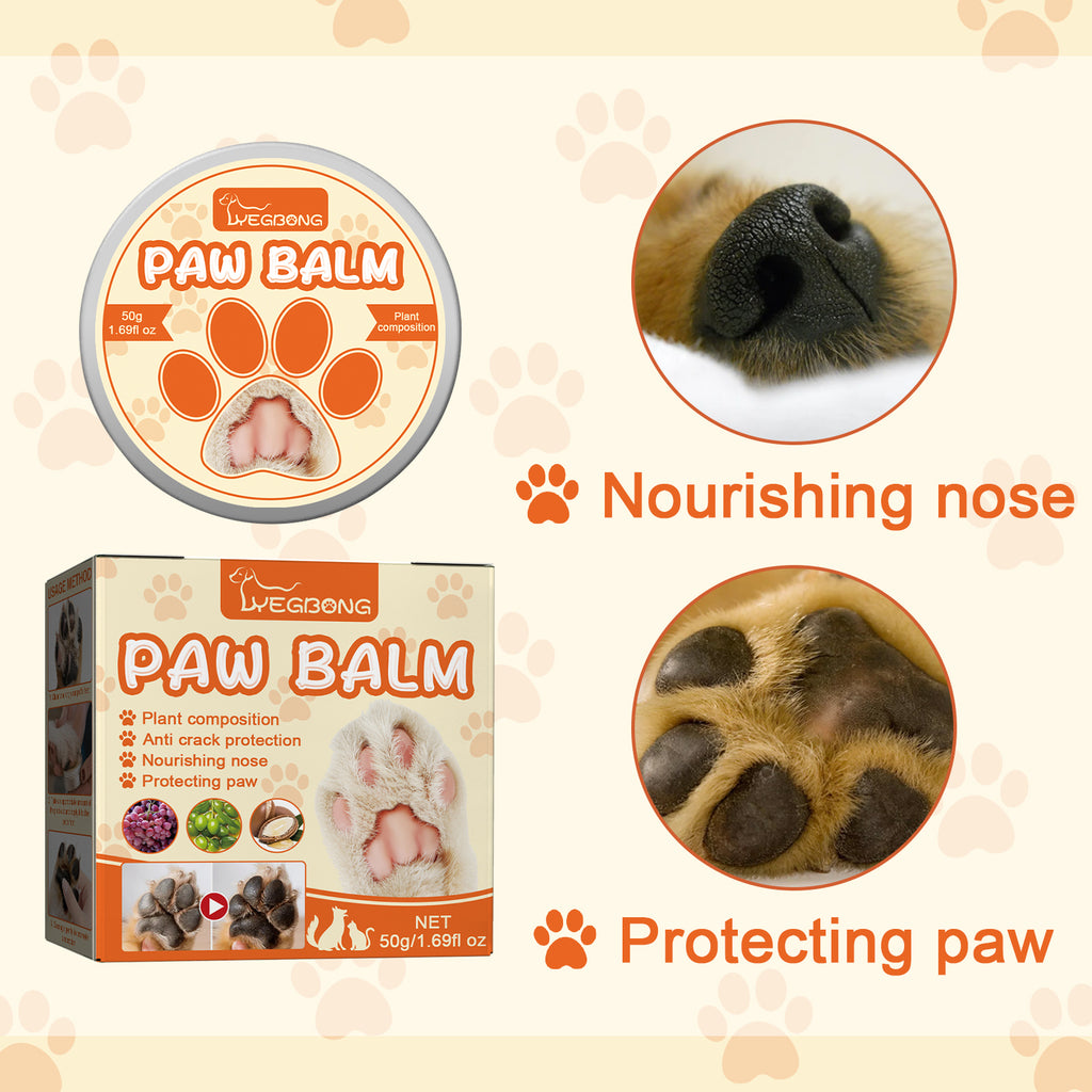 Bálsamo hidratante para patas de perros y gatos
