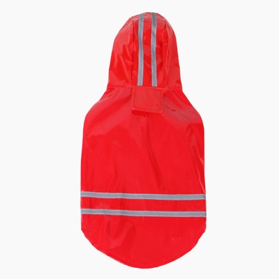 Chubasquero impermeable con capucha para perros y gatos