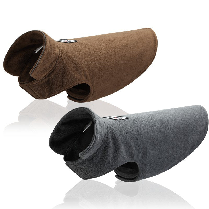 Abrigo polar reflectante para perros