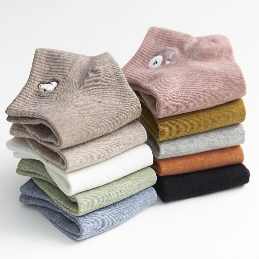 Calcetines bordados de perros y gatos - Pawsome Pets New York