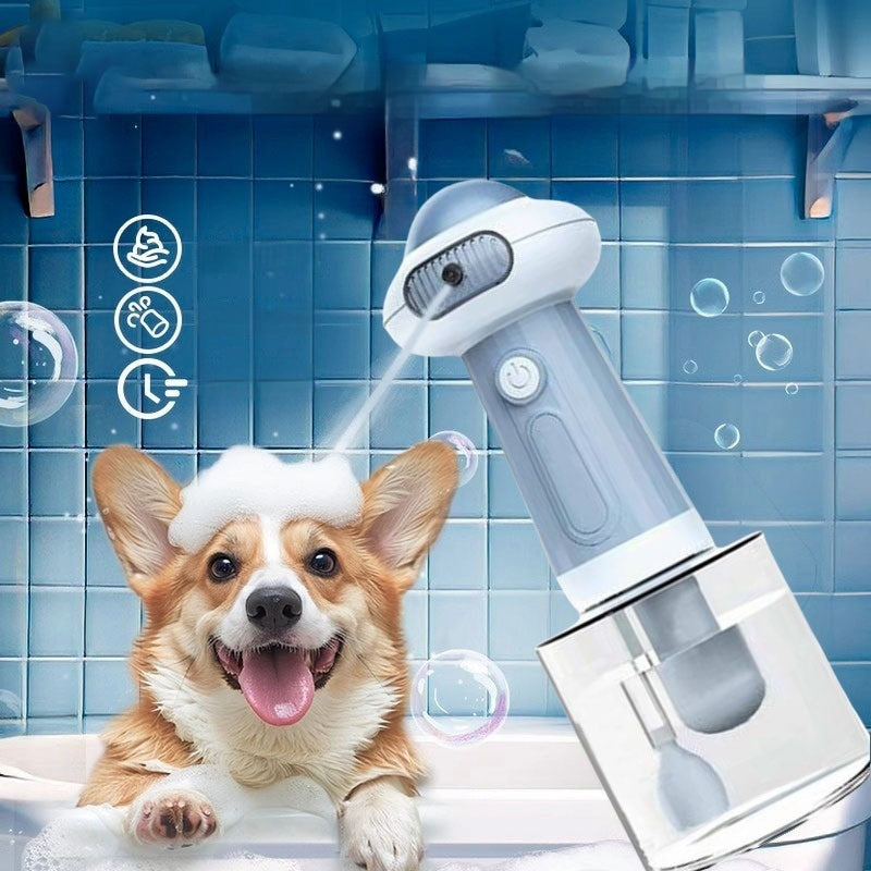 Máquina eléctrica de espuma para baño de perros y gatos