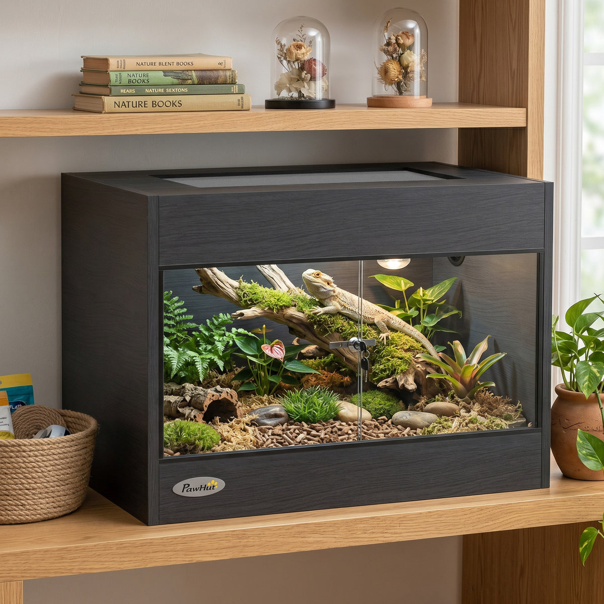 Terrario de madera OSB