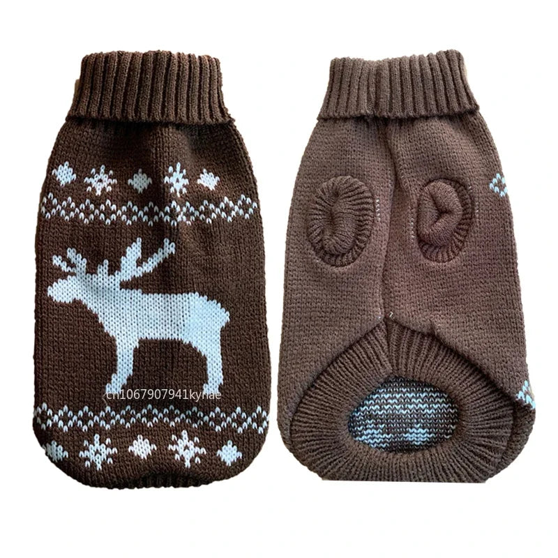 Jersey de punto para perro y gato, cálido para invierno