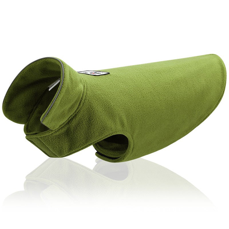 Abrigo polar reflectante para perros