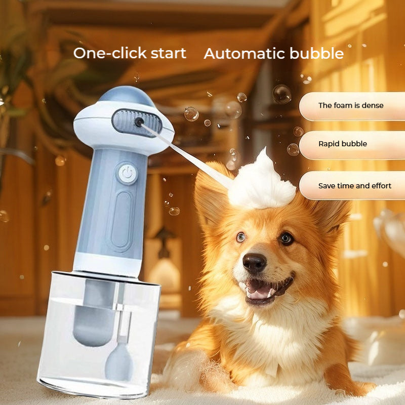 Máquina eléctrica de espuma para baño de perros y gatos, foto 2 de 4