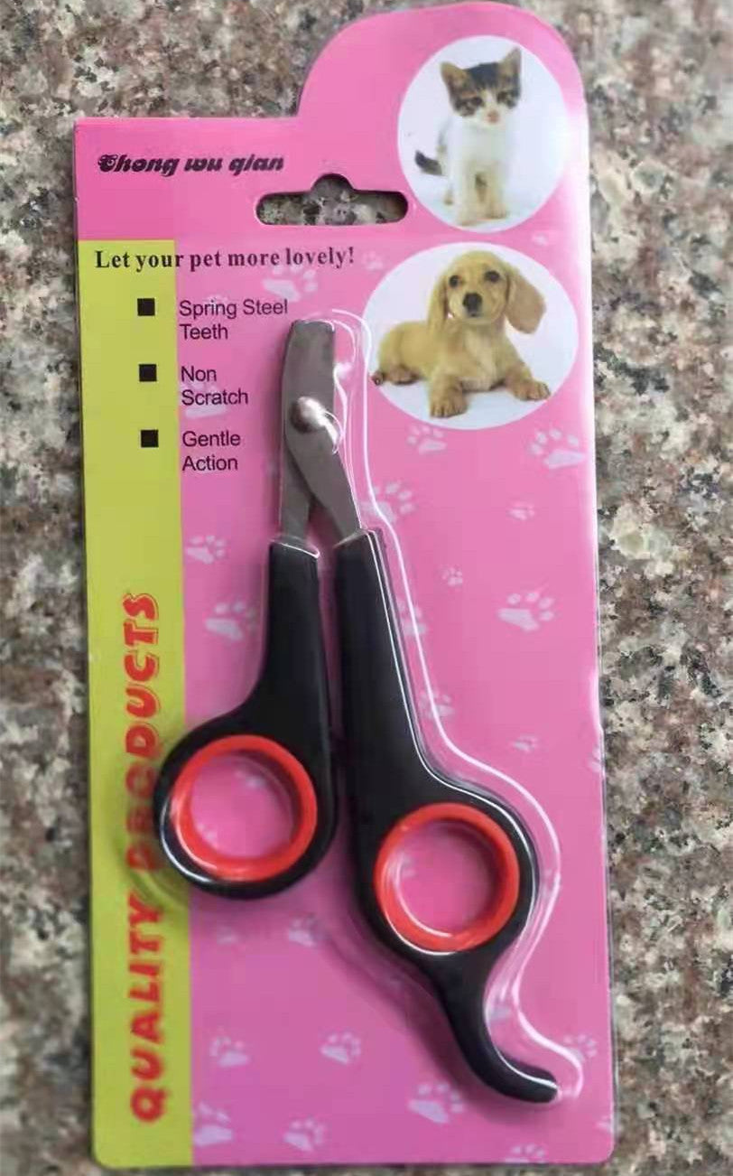 Cortauñas de acero inoxidable para perros y gatos