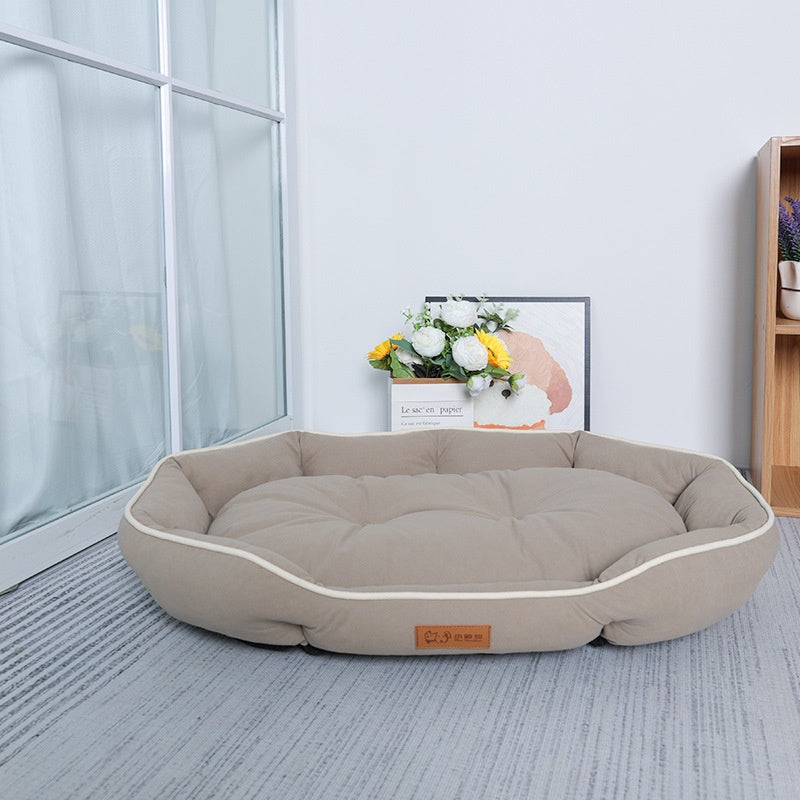 Cama ovalada para perros medianos y grandes