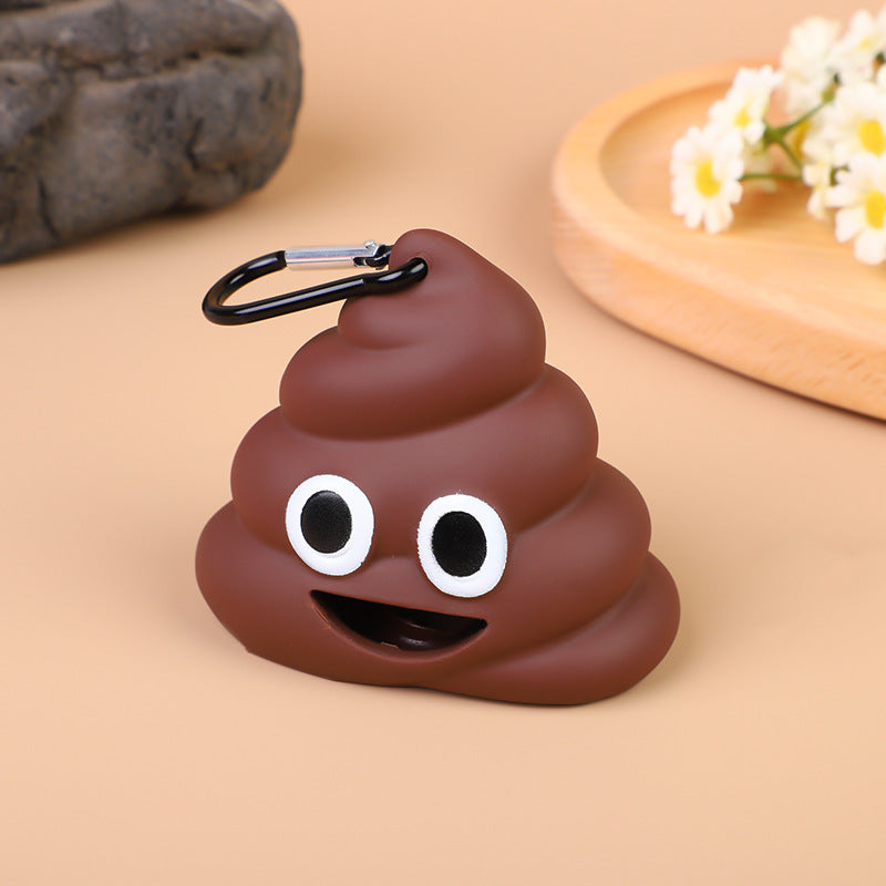 Dispensador portátil de bolsas para excrementos