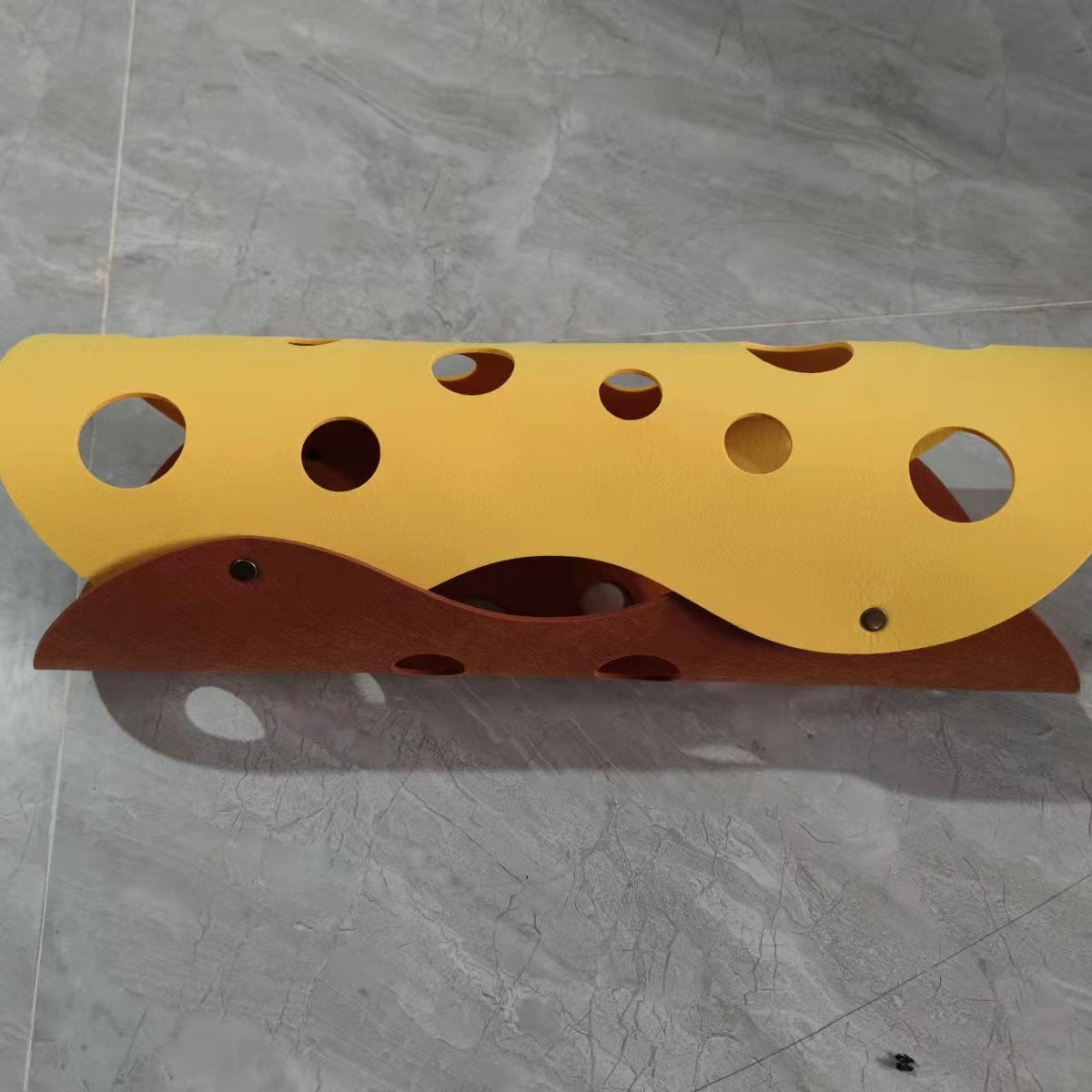 Túnel plegable de poliéster para gatos