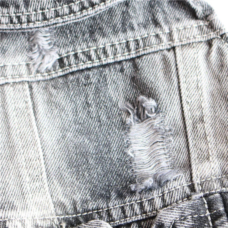 Chaqueta vaquera para perros pequeños
