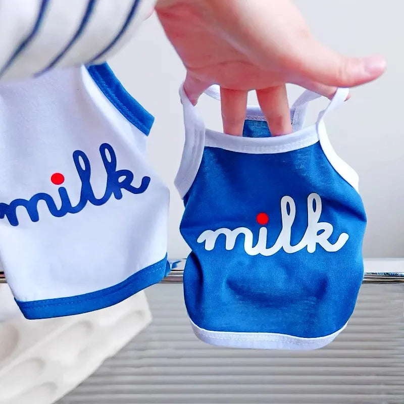 Camiseta de tirantes de algodón para perros
