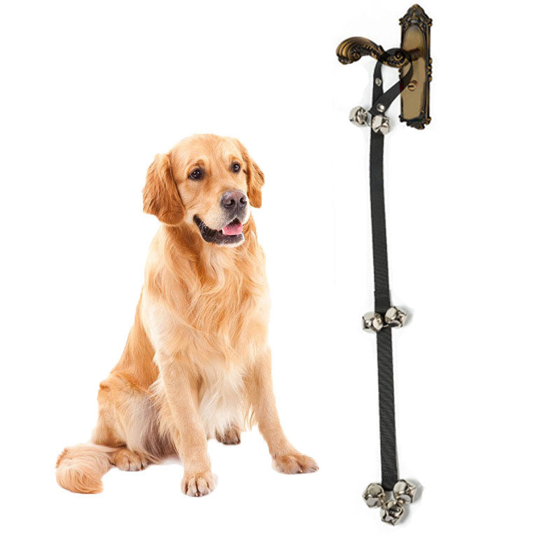 Campana de entrenamiento para perros con cuerda