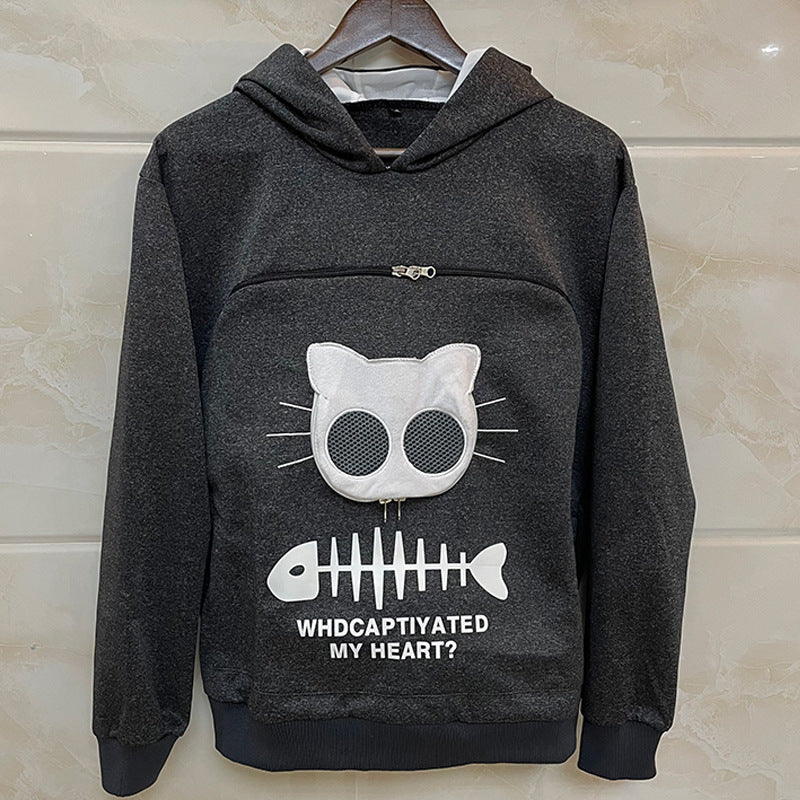 Sudadera portamascotas para gatos y perros