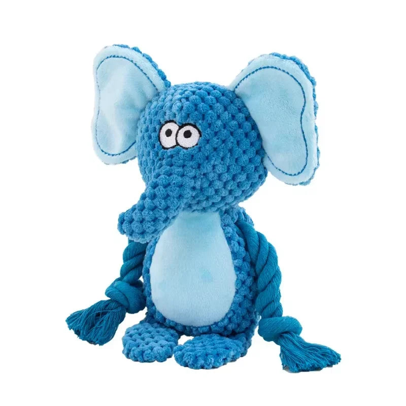 Peluche con sonido para perros, varios animales