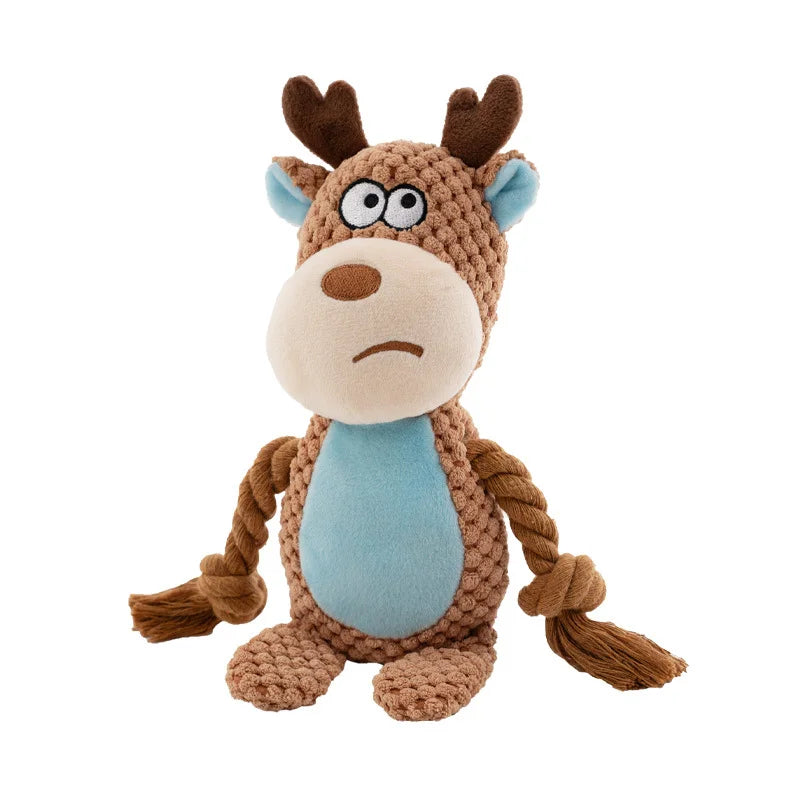 Peluche con sonido para perros, varios animales