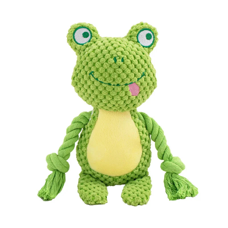 Peluche con sonido para perros, varios animales