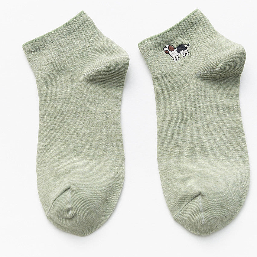 Calcetines bordados de perros y gatos - Pawsome Pets New York