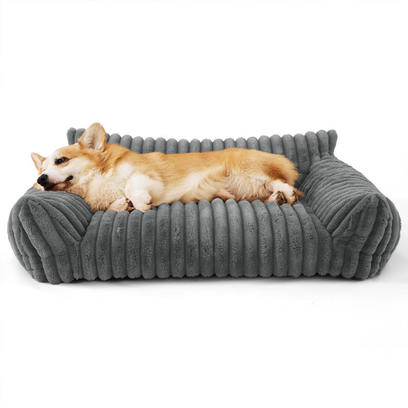 Sofá cama para perros con funda lavable