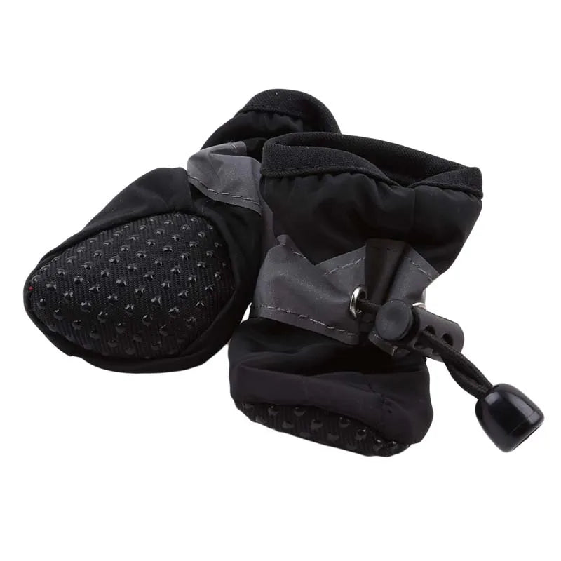 Botas impermeables antideslizantes para perro y gato (4 uds.)