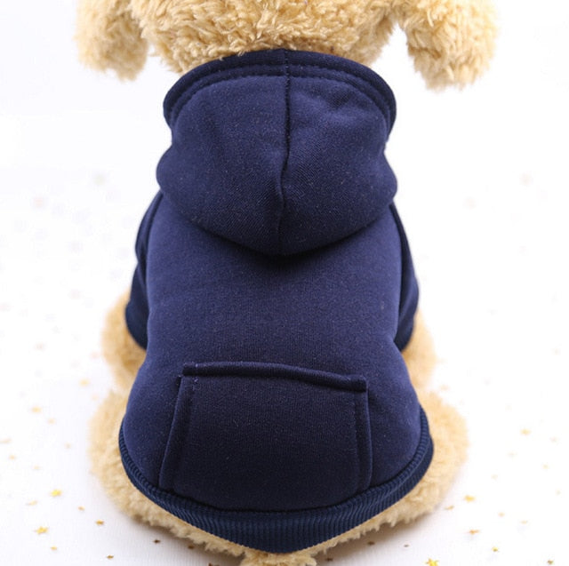 Sudadera de algodón para perros para otoño e invierno