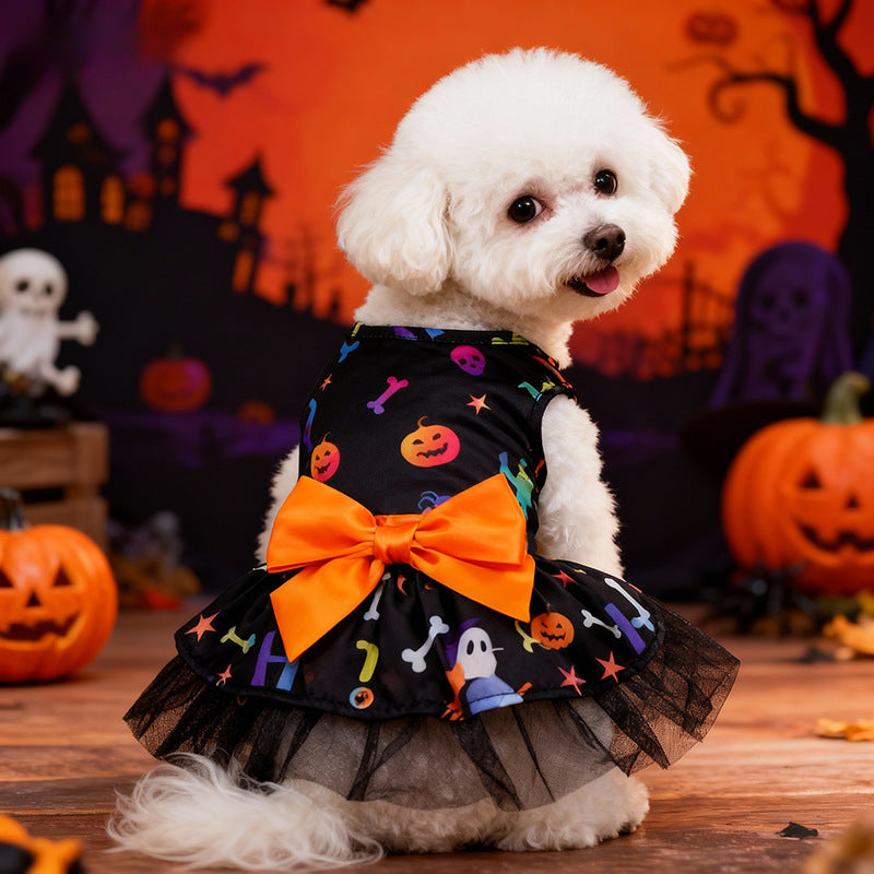 Disfraz con capa para perros y gatos