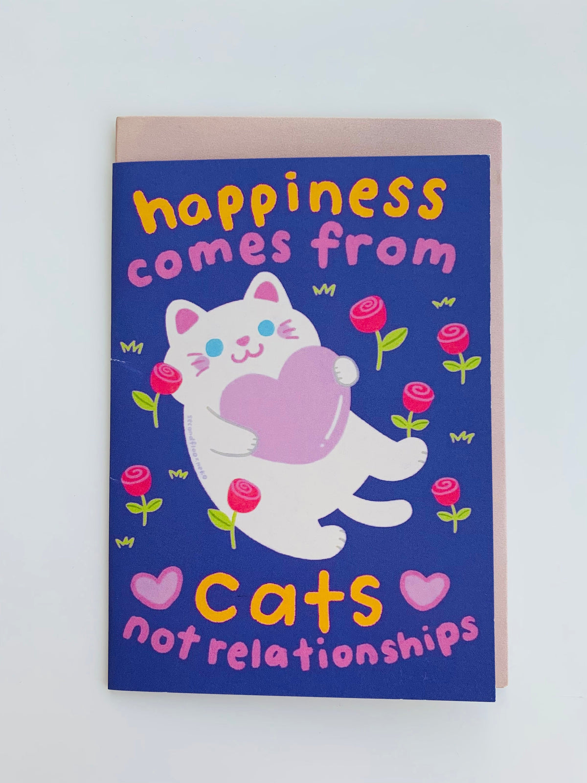 Tarjeta de felicitación pintada a mano para amantes de las mascotas – Pawsome Pets New York (diseño 135)
