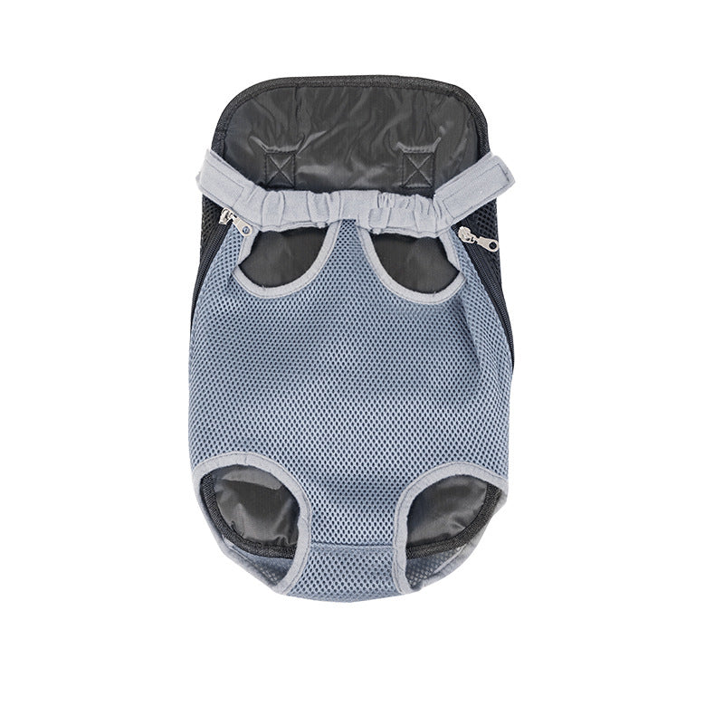 Mochila portabebés para perros y gatos, con patas fuera