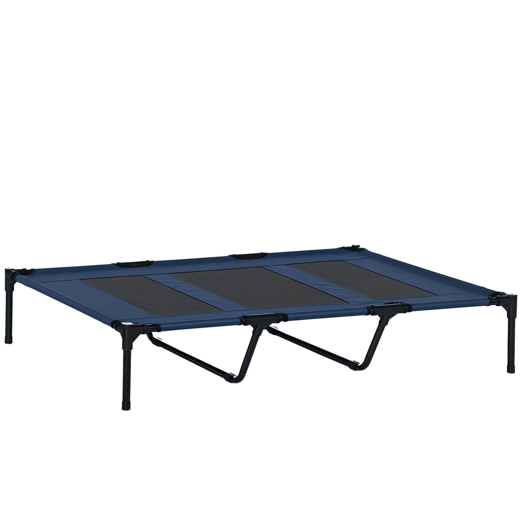 Cama elevada XXL transpirable para perros grandes, 122 x 92 cm