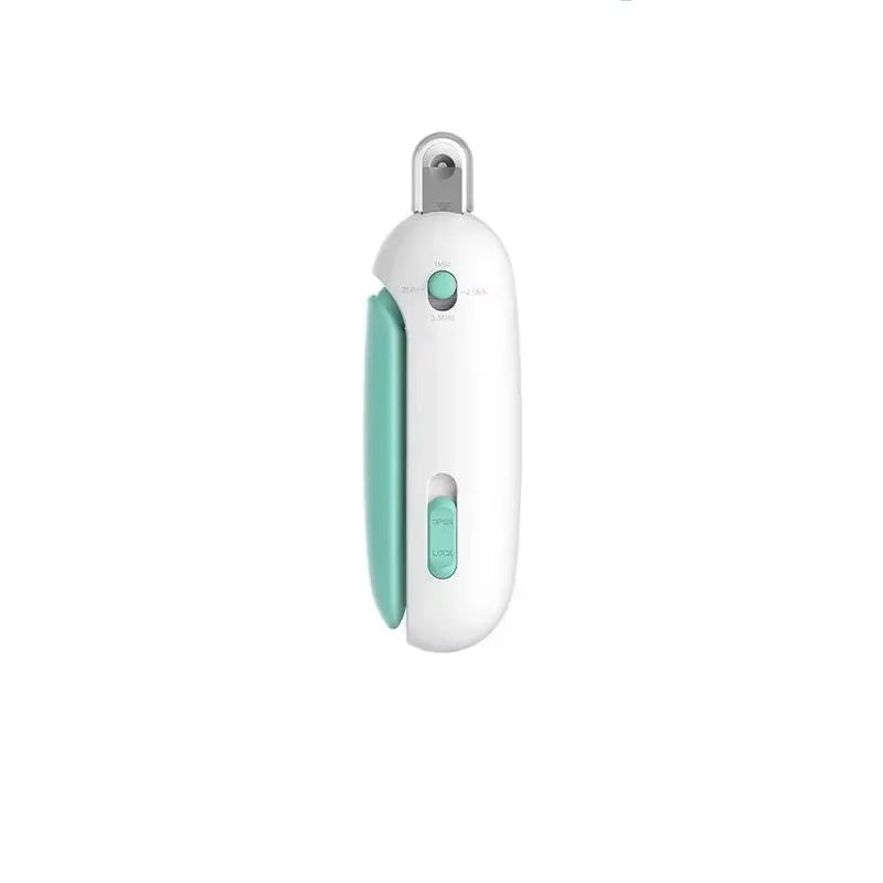 Cortauñas para perros y gatos con luz LED y lima integrada
