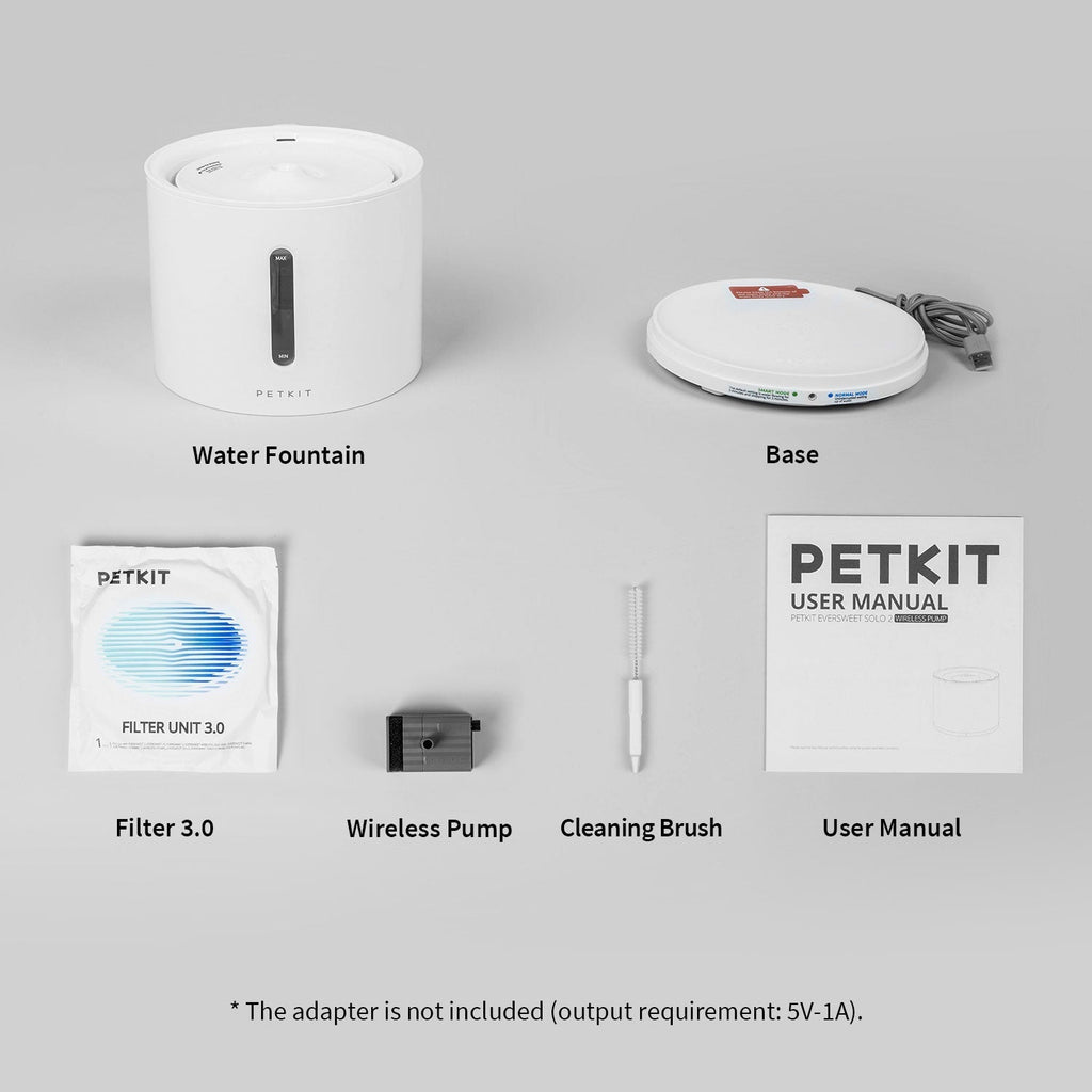 PETKIT EverSweet Solo 2 · Fuente de agua de 2 L con app y bomba inalámbrica, foto 5 de 5