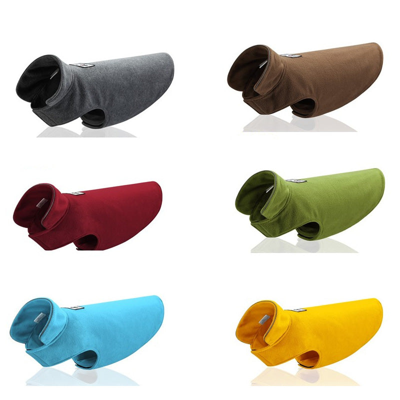 Abrigo polar reflectante para perros
