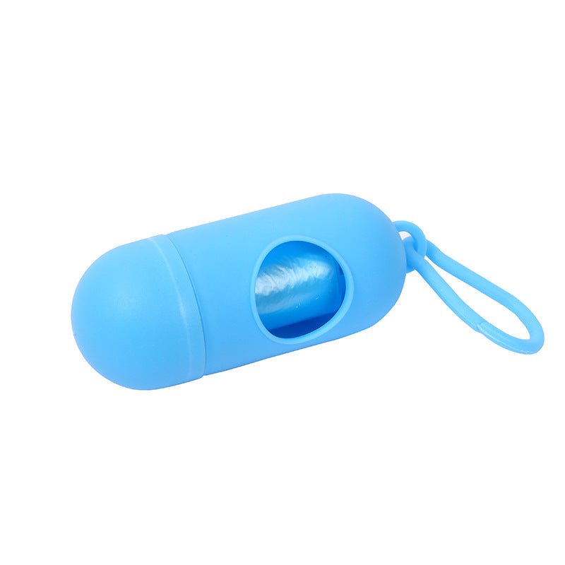 Cápsula dispensadora para bolsas de excrementos