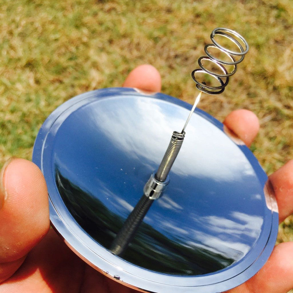 Encendedor solar de bolsillo para acampada