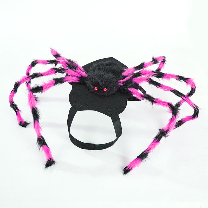 Disfraz de araña para perros y gatos
