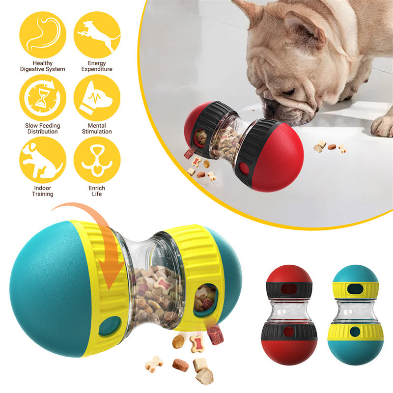 Juguete tentetieso dispensador de comida para perros